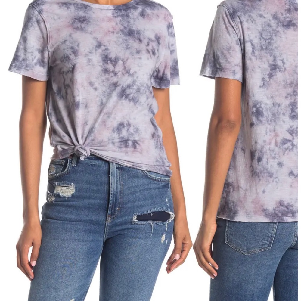 Free People tie-dye tee Small